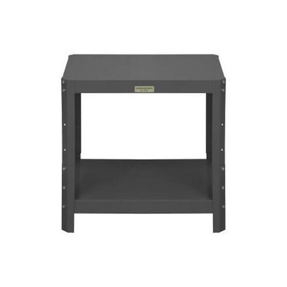 Durham MTA182424-1.5K295 18 x 24 in. MT Workbench with 2 Adjustable Shelves, 16 Gauge Steel, 1500 lbs Capacity, Gloss Powder Paint - Gray