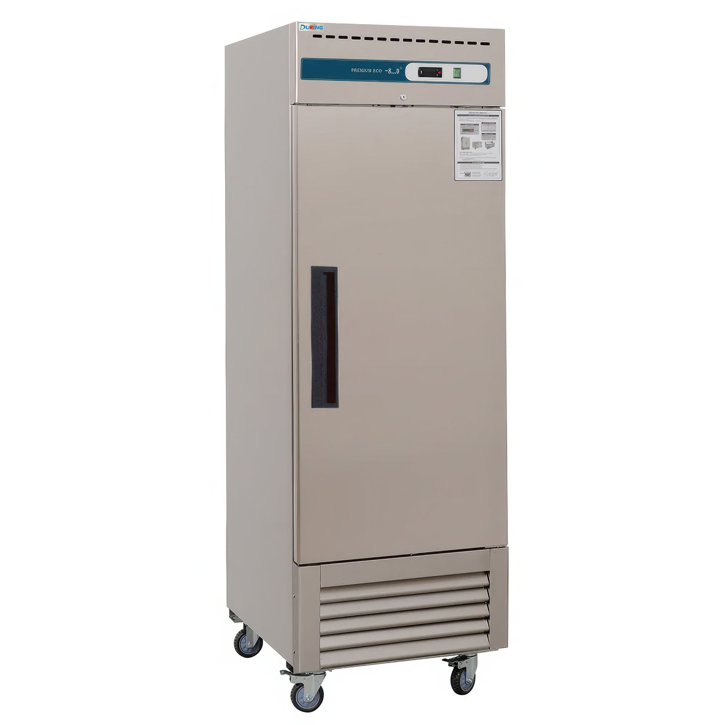 DURING D-KF-27B 27"  Commercial Reach-in Freezer, 23 Cu.ft Stainless Steel