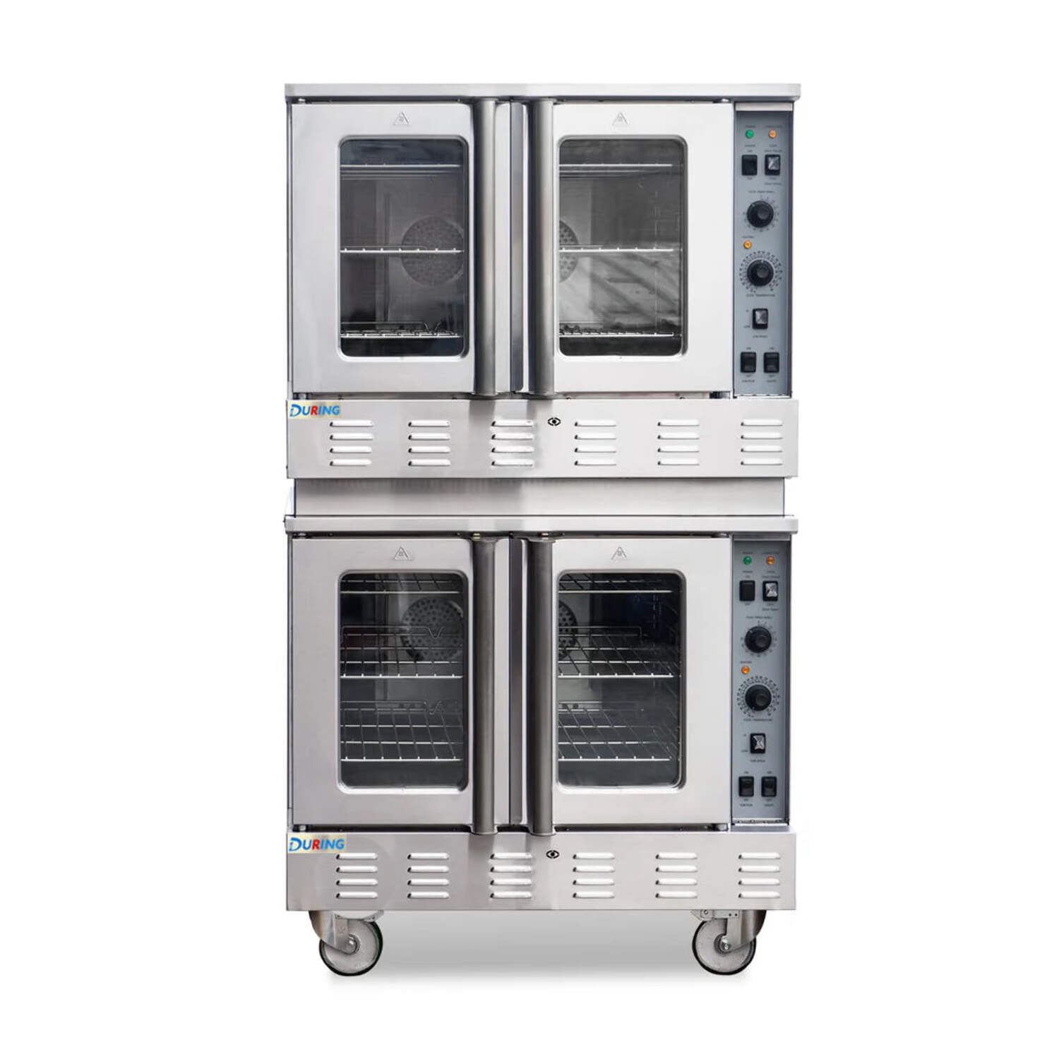 DURING D-GCO511S 39" Double Deck Full Size Gas Convection Oven - 120,000 BTU