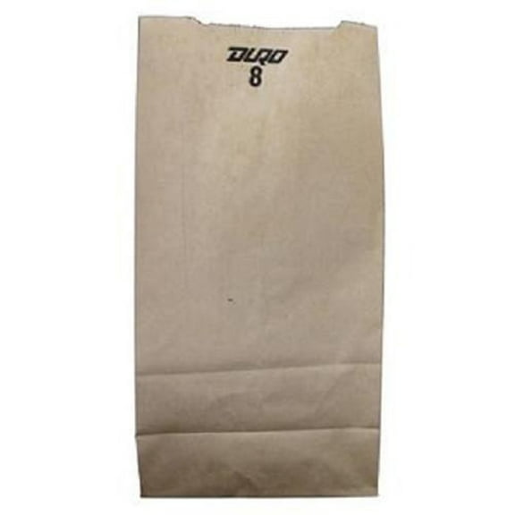 DURO # 8 BROWN PAPER BAG ( 500 in a Pack )