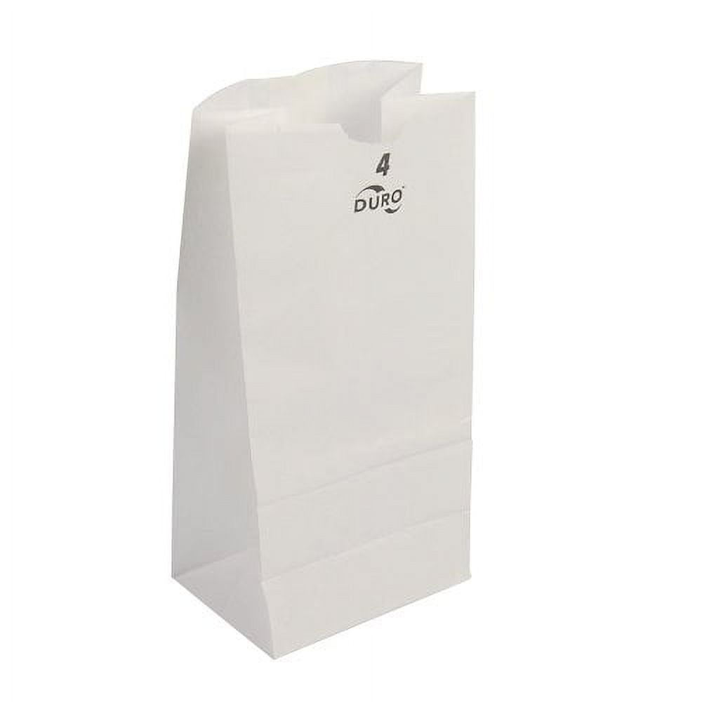 DURO HILEX POLY White Grocery Bag - Case Of 500 - Walmart.com