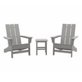 thumbnail image 1 of DUROGREEN® Aria Adirondack Chair Set - Light Gray, 1 of 7
