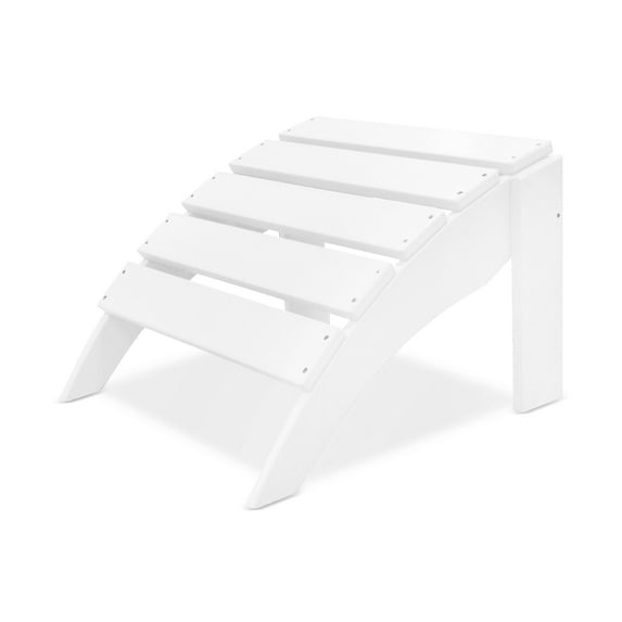 DuroGreen Boca Raton Ottoman - White