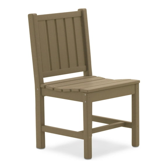 DUROGREEN Lewiston Dining Height Side Chair - Weathered Wood