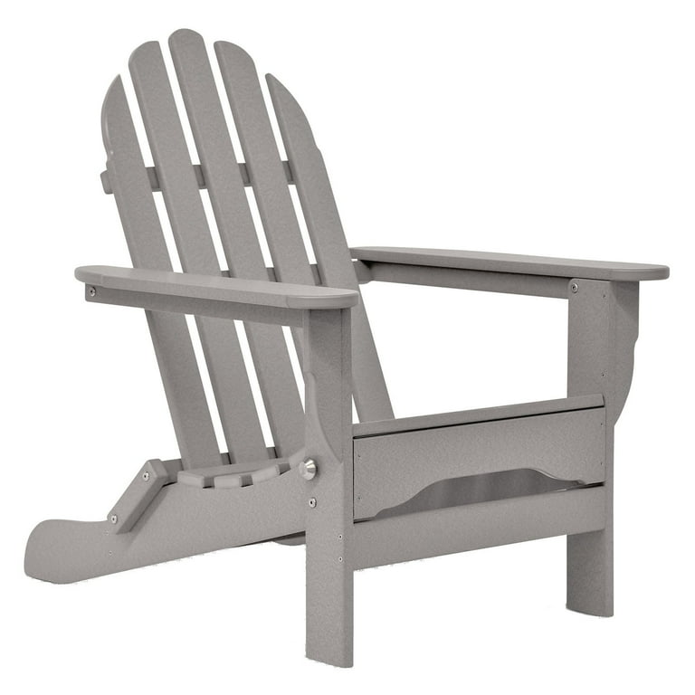 DUROGREEN The Adirondack Chair Light Gray Walmart