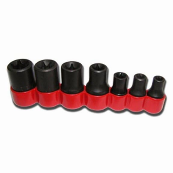 DURSTON 7 Pc. Inverted Torx Socket Set
