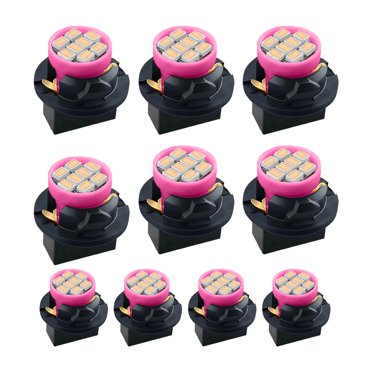 40x T10 158 168 194 LED Dash Bulbs – White, Instrument Cluster & Interior Lights, Direct Fit