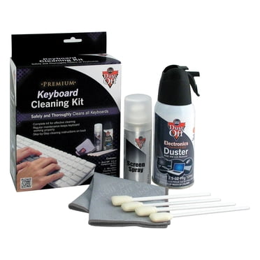 Falcon Dust-Off Monitor Cleaning Kit Twin Pack - Compressed Air Duster