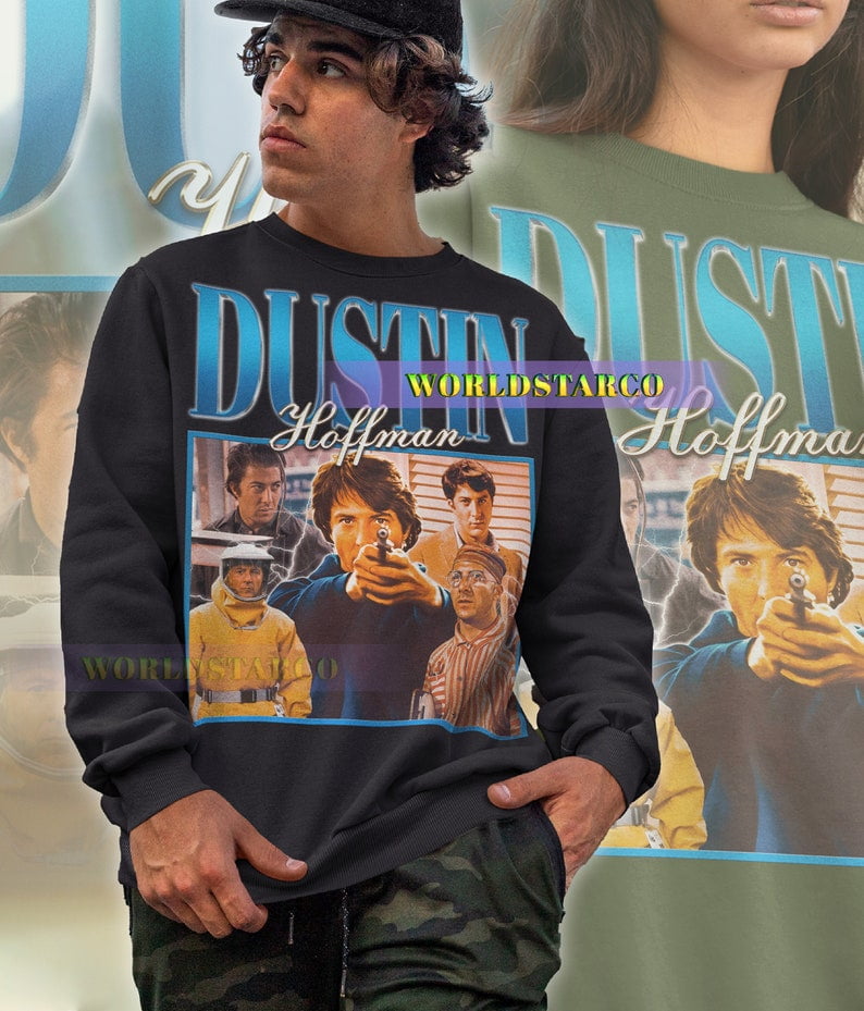 DUSTIN HOFFMAN Sweatshirt, Dustin Hoffman Homage Sweatshirtter, Dustin