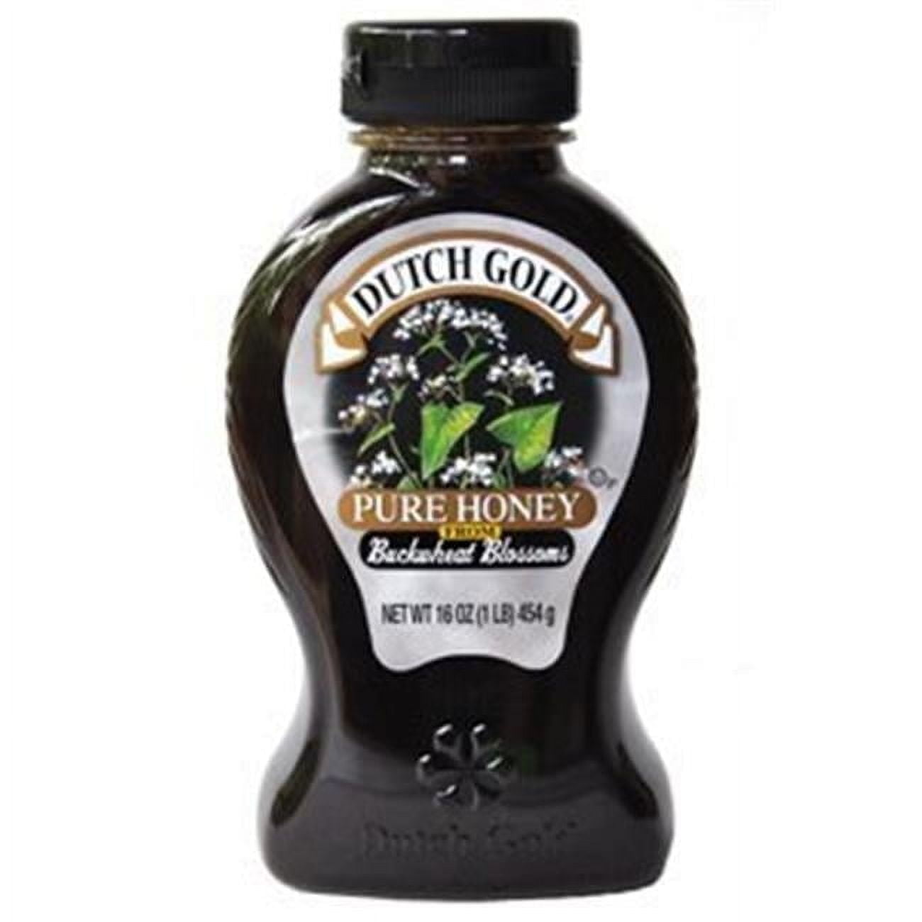 Dutch Gold Pure Buckwheat Blossoms Honey, 16 oz, Pack of 6 - Walmart.com