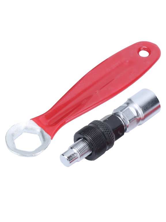 Premium Carbon Steel Bicycle Crank Extractor Puller Splined Cranksets Removal Repair Tool For Cycling Maintenance 7.09 inches / 18 cm