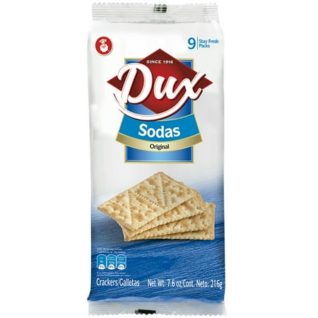 DUX Sodas Crackers, 7.6 oz Bag