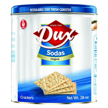 DUX Sodas Crackers, 28 oz Tin