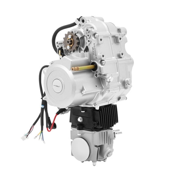 DUYIWAA 125cc 4 Stroke Semi-Auto Engine Motor w/ Reverse For Dirt Pit Bike Buggy Quad ATV Go Kart