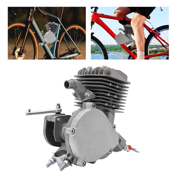 DUYIWAA 2-stroke 1.65 HP Bicycle Engine Gas Motor Engine Kit Motorized for 26-28" Wheeled Bikes