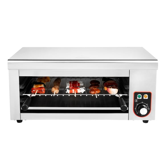 DUYIWAA Cheese Melter Electric Countertop Grill Commercial Cheese Melting Machine 1500W 110V