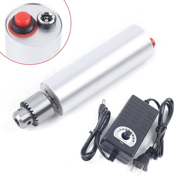 DUYIWAA Electric Mini Drill Grinder Precise Small Drilling Polisher Variable Speed DIY Handheld Polishing Tool