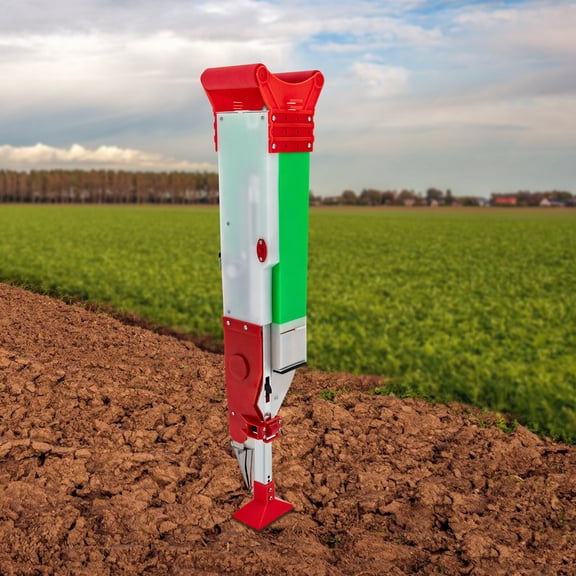 DUYIWAA Household Seeding Machine Adjustable Manual Handheld Corn Peanut Seeder Seed Fertilizer Spreader Planter Mini Sowing Seed Dispenser