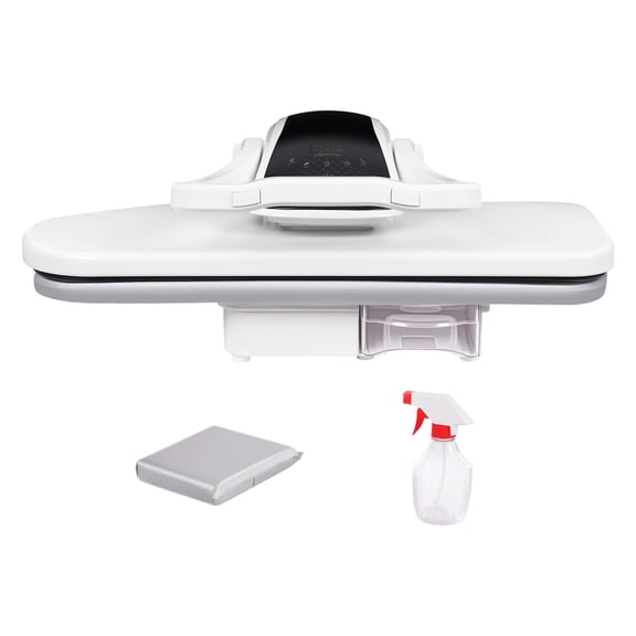 DUYIWAA Intelligent Steam Press Digital Steam Press Steam Iron Press Professional Ironing Machine with Touch Screen 5 Fabric Settings