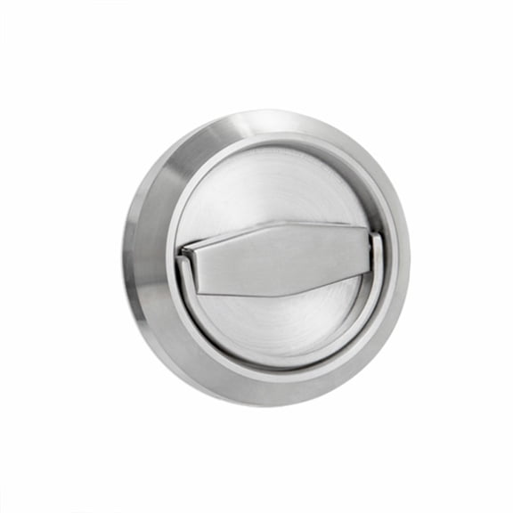 DUYIWAA Invisible Cup Handle Recessed Door Ring Flush Pull Privacy Door Knob Locks Double-sided Round Door Lock