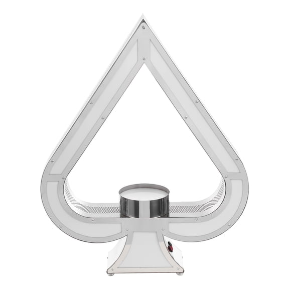 DUYIWAA LED Lighted Liquor Bottle Display Stand Ace Of Spades Wine Bottle Presenter Bar Champagne Bottle Shelf with Remote Control