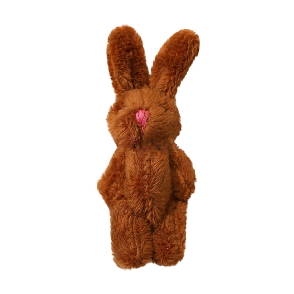 DUYIWUE Easter Mini Plush Bunny 2.36 inches, Tiny Joint Bunny Stuffed Animals, for Easter Birthday Cake Wedding Decorations Party Favors
