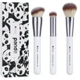 thumbnail image 1 of DUcare Makeup Brushes 3Pcs Foundation Contour Brush & Concealer Brush & Blusher Brush Face Kabuki Blush Bronzer Travel Buffing Stippling Contour Liquid Blending Makeup Brush Set White, 1 of 17