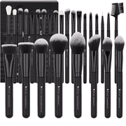 DUcare Makeup Brushes Professional 27Pcs Makeup Brush Kit Set Kabuki Foundation Blending Face Powder Blush Concealers Eye Shadows