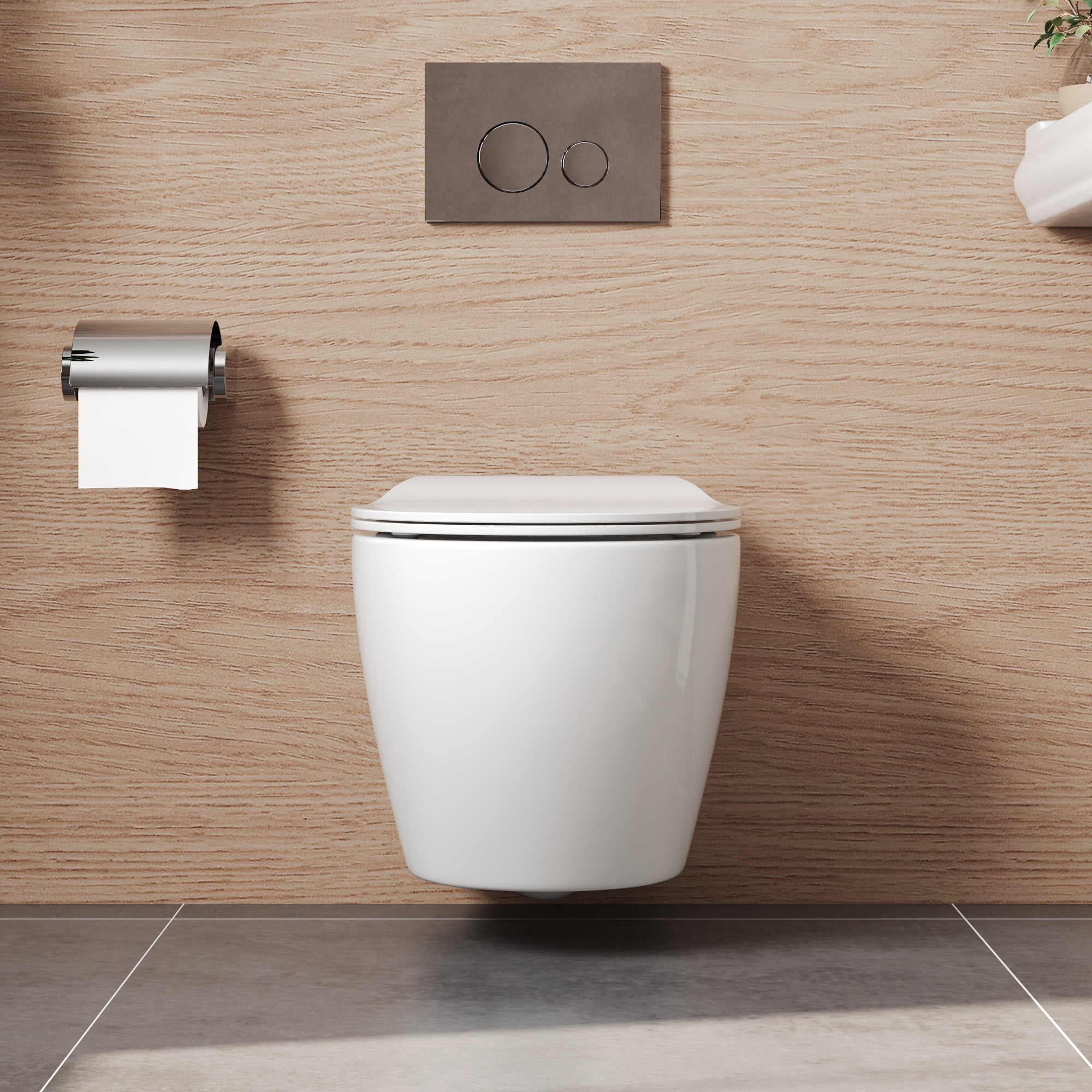 DV-1F0069 Liberty 1.6 GPF Elongated Wall Hung Toilets (Seat
