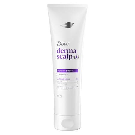 Dove Derma Scalp Density Boost Conditioner With Lamellar Serum,?Glycerin And Zinc + Peptides Density Boost For Hair Loss And Breakage ,9 fl oz