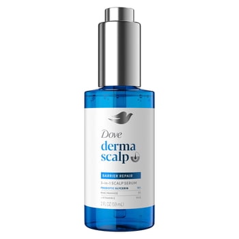 Dove Derma Scalp Dandruff Relief 3-in-1 Barrier Repair Serum with Prebiotic Glycerin, Niacinamide and Vitamin E for Dandruff-Prone, Flaky, Dry Scalp, 2 fl oz 1 Co