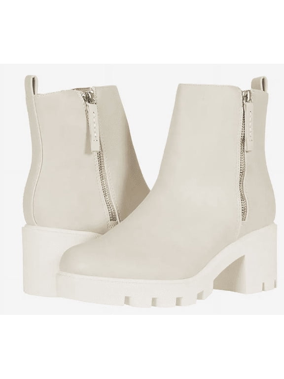 OFF-WHITE Women's Nicola Lug-Sole Booties, US 6M