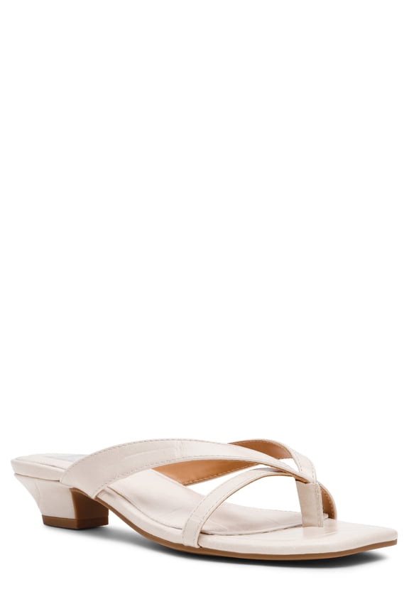 DV Dolce Vita Women's Bex Slide On Kitten Heel Sandal