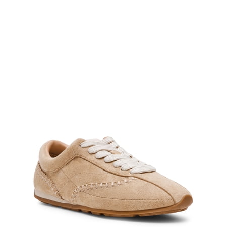 DV Dolce Vita Women's Farrah Lace-Up Low Profile Sneaker