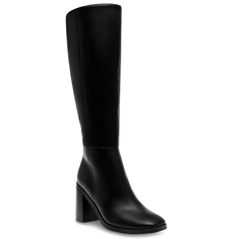 DV Dolce Vita Women s Flapper Block Heel Knee High Boot Wide Calf Available Walmart