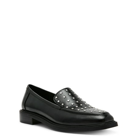 DV Dolce Vita Women's Fran-S Studded Slip On Loafer