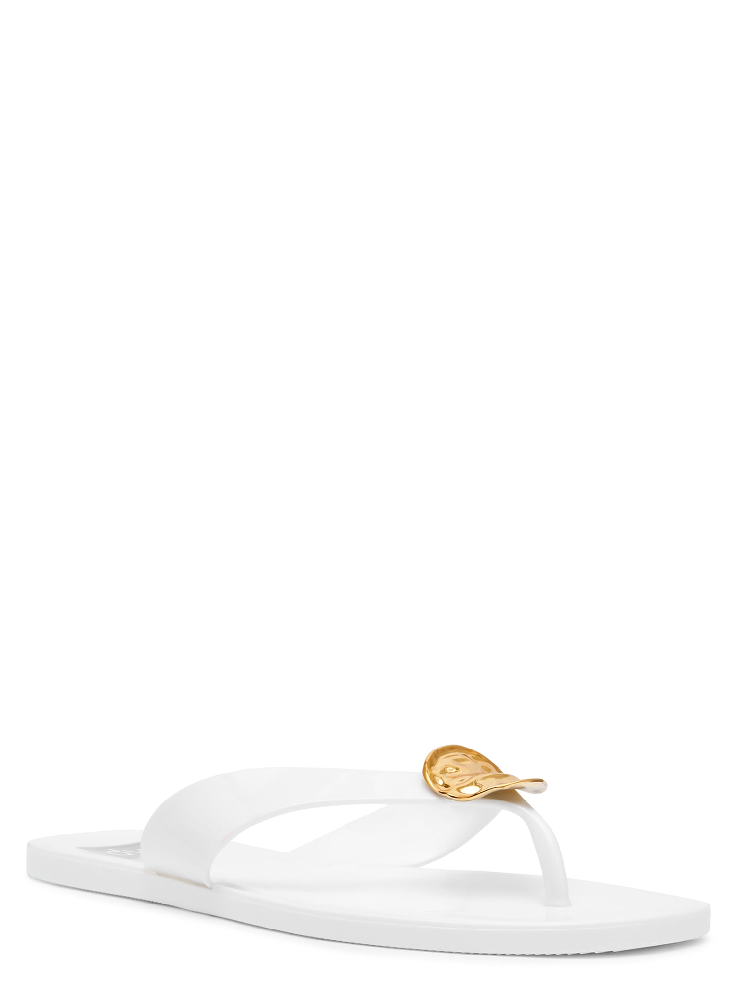 DV Dolce Vita Women's Jesper Jelly Thong Sandal with Ornament