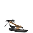 thumbnail image 1 of DV Dolce Vita Women's Markly Thong Sandal with Ankle Wrap, 1 of 8