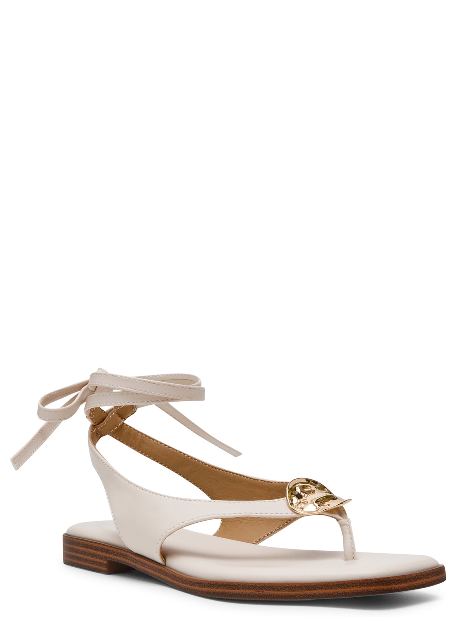 DV Dolce Vita Women's Markly Thong Sandal with Ankle Wrap
