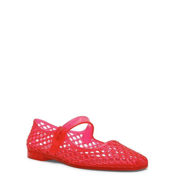 DV Dolce Vita Women's Mulaney Jelly Mary Jane Flat