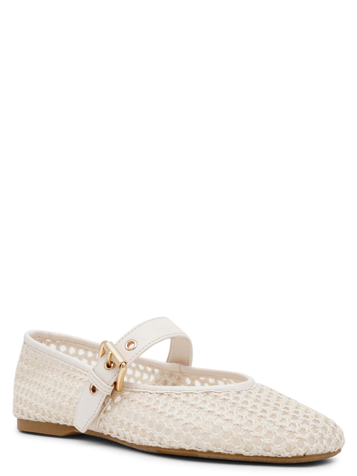 DV Dolce Vita Women's Mulaney Woven Mary Jane Flat