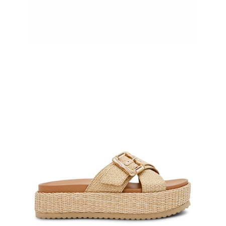 DV Dolce Vita Women's Stasia Platform Footbed Sandal