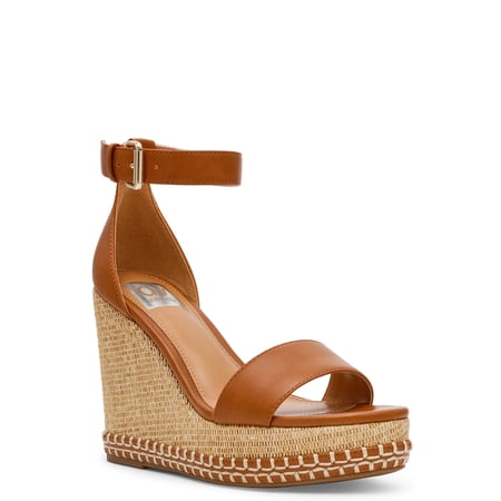 DV Dolce Vita Women's Tammara Wedge Sandal with Ankle Strap
