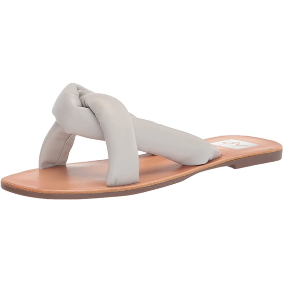DV Dolce Vita Womens Janae Slide Sandal 9 Light Grey