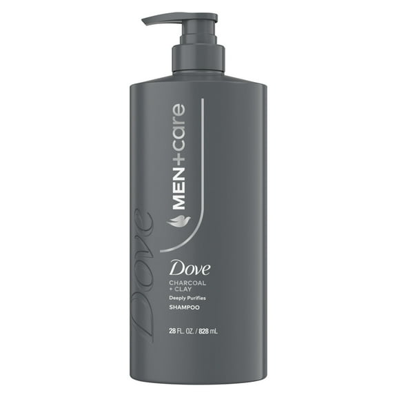 Dove Men+Care Shampoo Charcoal + Clay, 28 fl oz