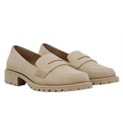 DV by Dolce Vita Ladies Size 7.5 Lug Loafer Shoes, Tan, New in Box