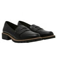 thumbnail image 1 of DV by Dolce Vita Ladies' Size 8 Lug Loafer Shoes, Black, New in Box, 1 of 7