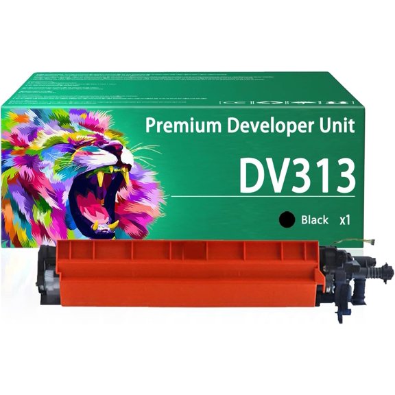 DV313 Developer Unit Compatible for Konica Minolta DV313 DV-313 A7U403D A7U40KD A7U40ED A7U408D Developer Unit Work for Konica Minolta Bizhub C258 C308 Printers