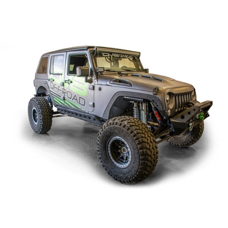 DV8 FENDB08 Fender Delete Kit for 2017 Jeep Wrangler JK
