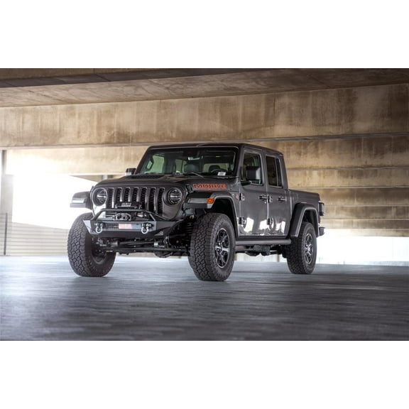 DV8 Offroad 07-23 Jeep Wrangler JK/JL Gladiator JT FS-1 Series Stubby Front Bumper